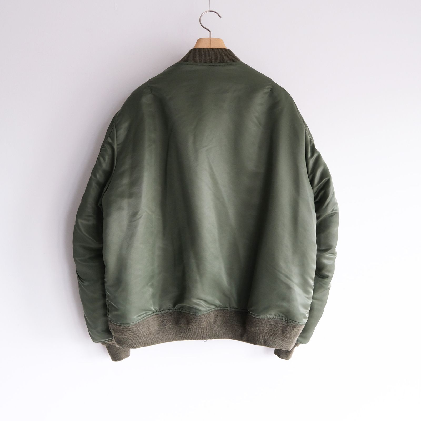 The Craft Hand Embroidery Flight Jacket -ジャケット-（Olive / オリーブ）