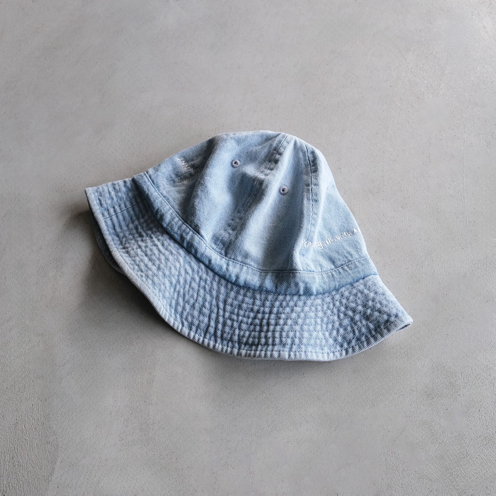 Embroidered Metro Hat -ハット-（L.Blue / ライトブルー）