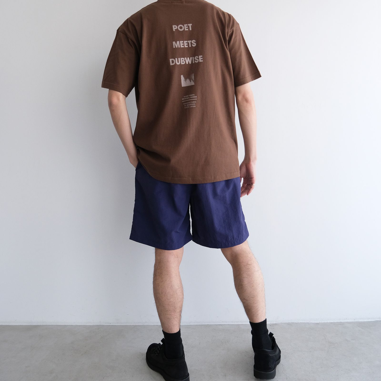 PMD Logo T-Shirt -Tシャツ-（D.Brown / ダークブラウン）