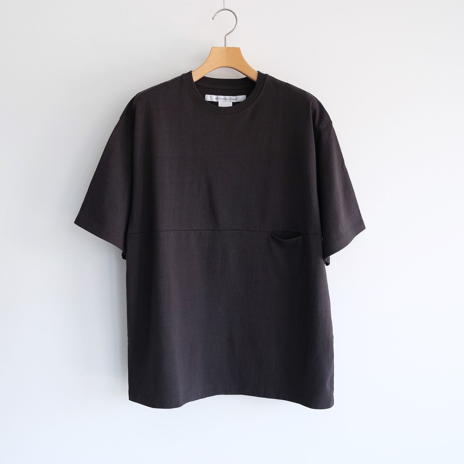 Yururi Tee 1/2 -Tシャツ-（Charcoal / チャコール）