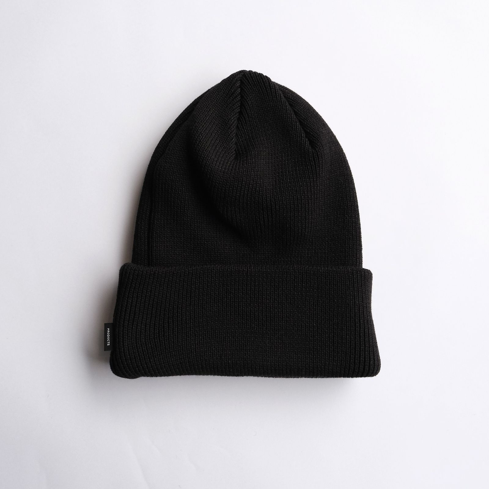 Knit Cap -ニットキャップ-（Black / ブラック）
