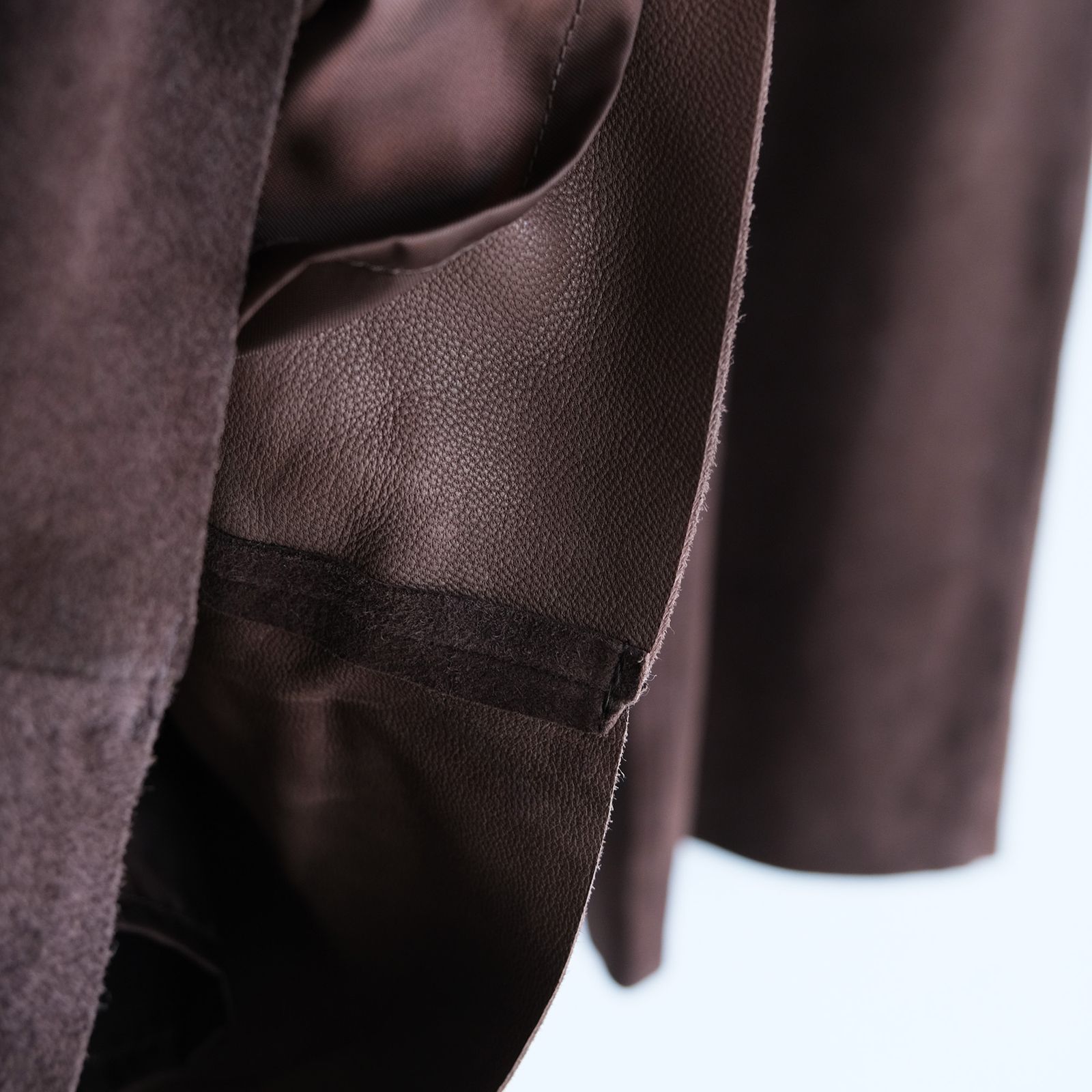 Suede Trousers -パンツ-（Brown / ブラウン）