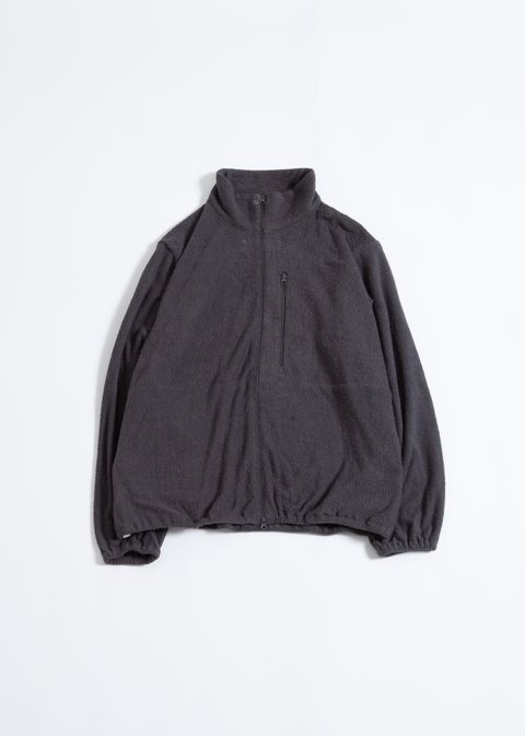 SAUNAS"サ"Towel Cloth Zip Jacket -パジャマ-（Charcoal Gray / チャコールグレー）