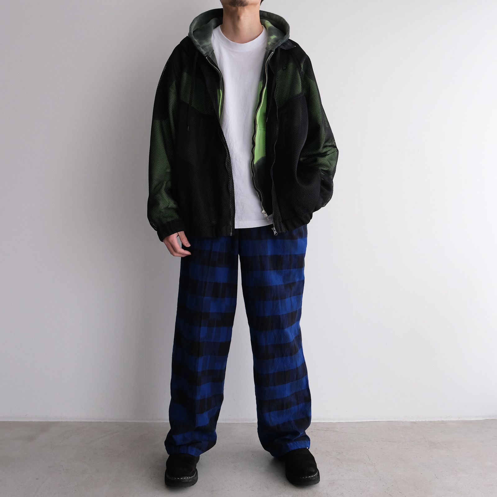 Hand Dye Twist Parka -パーカー-（Green / グリーン）