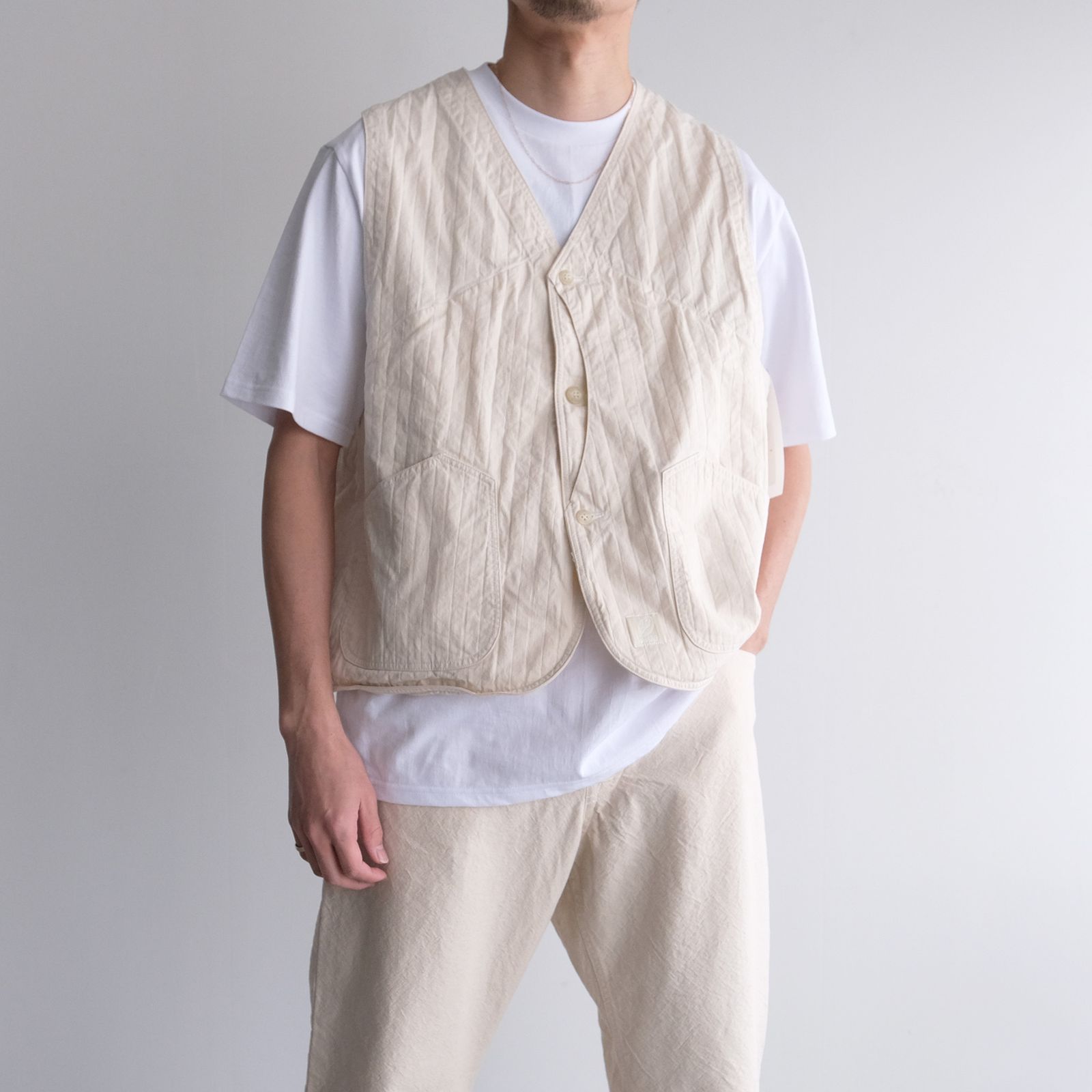 Hunting Vest -ジャケット-（Natural / ナチュラル）