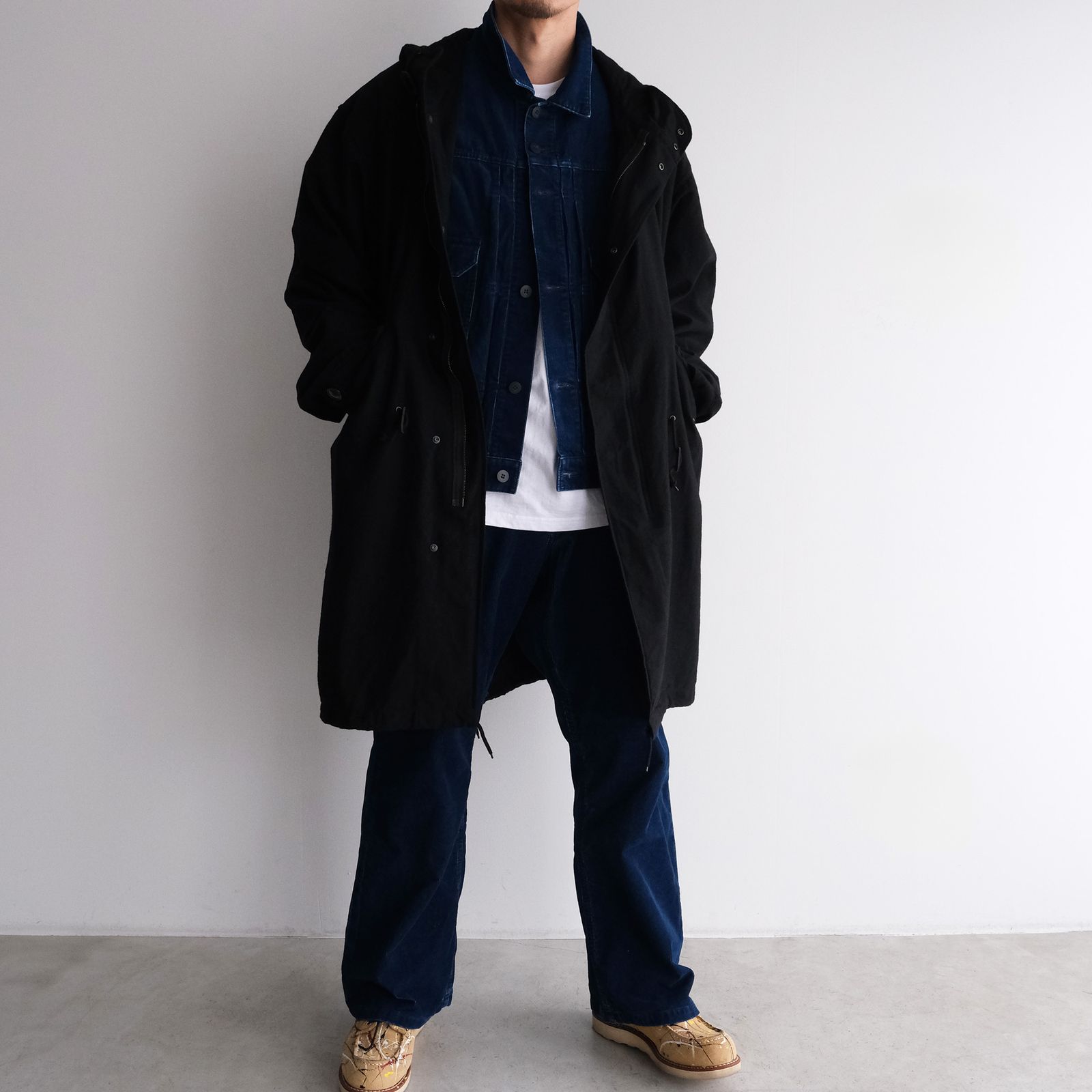 Military Food Coat -コート-（Black / ブラック）