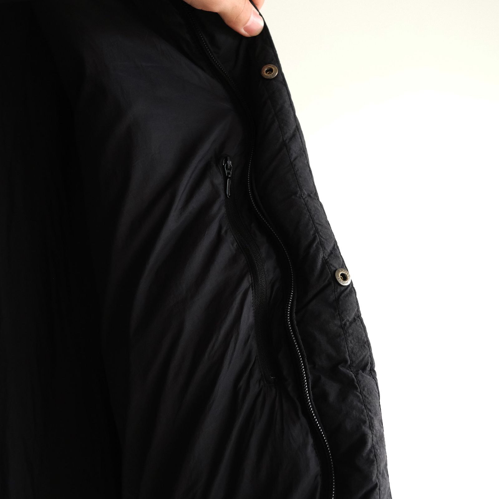 Garment Dyed Down Jacket -ダウンジャケット-（Black / ブラック）