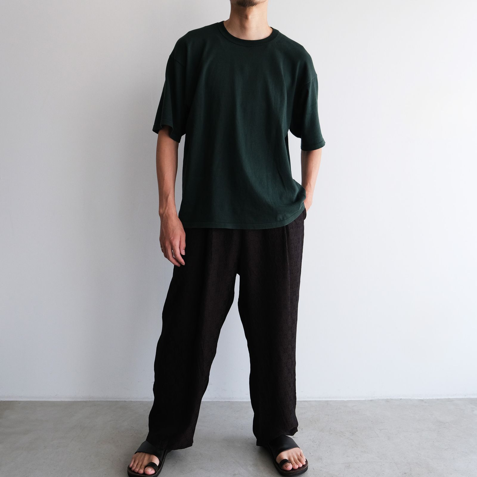 Cupra - 1 Tuck Pants -パンツ-（Brown / ブラウン）