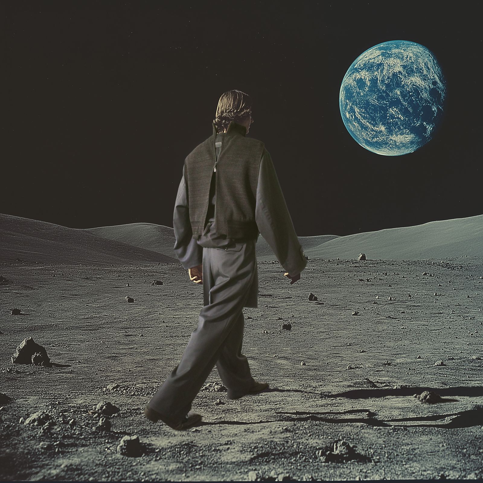 Driver's Knit Vest -ベスト-（Black / ブラック）