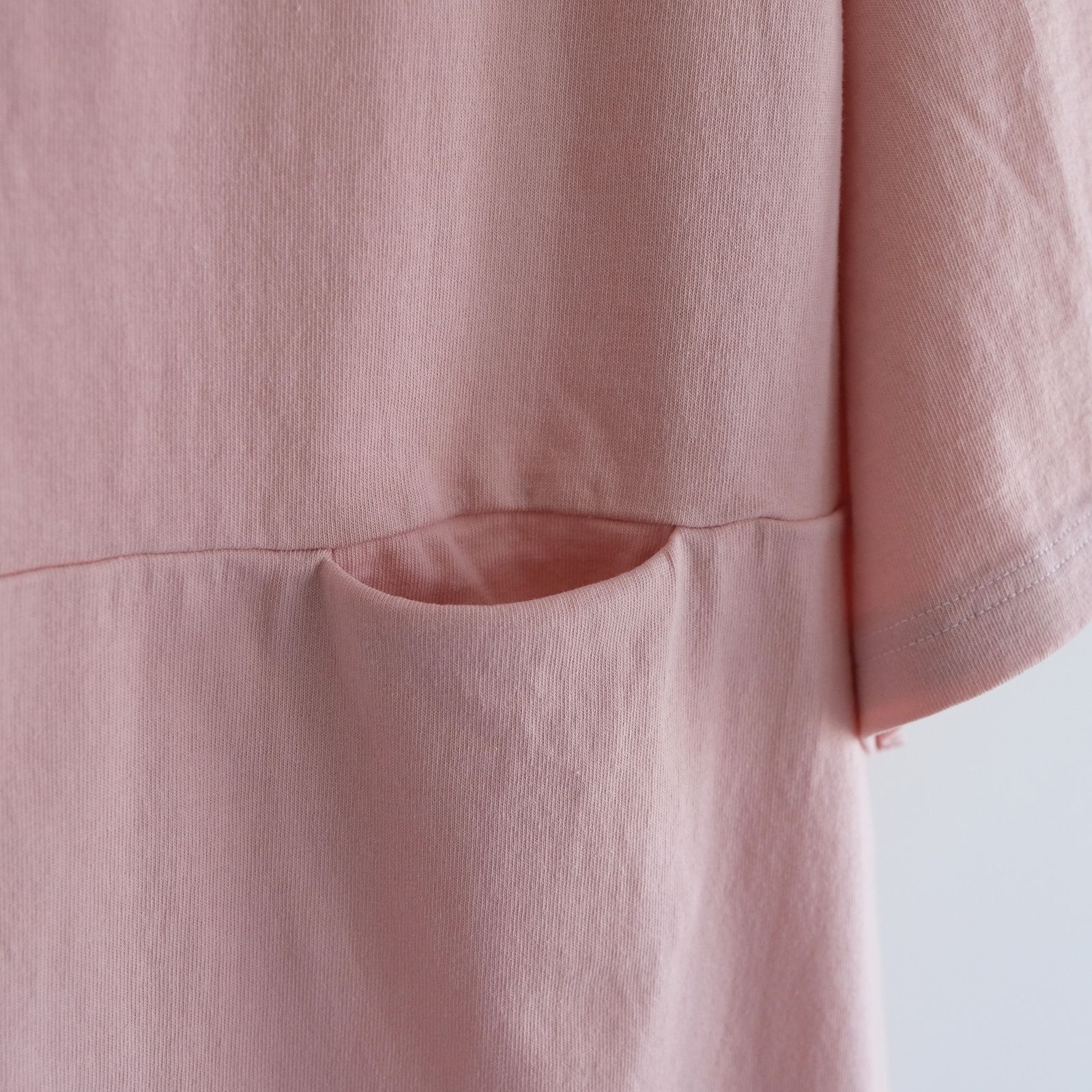 Yururi Tee 1/2 -Tシャツ-（Pink / ピンク）