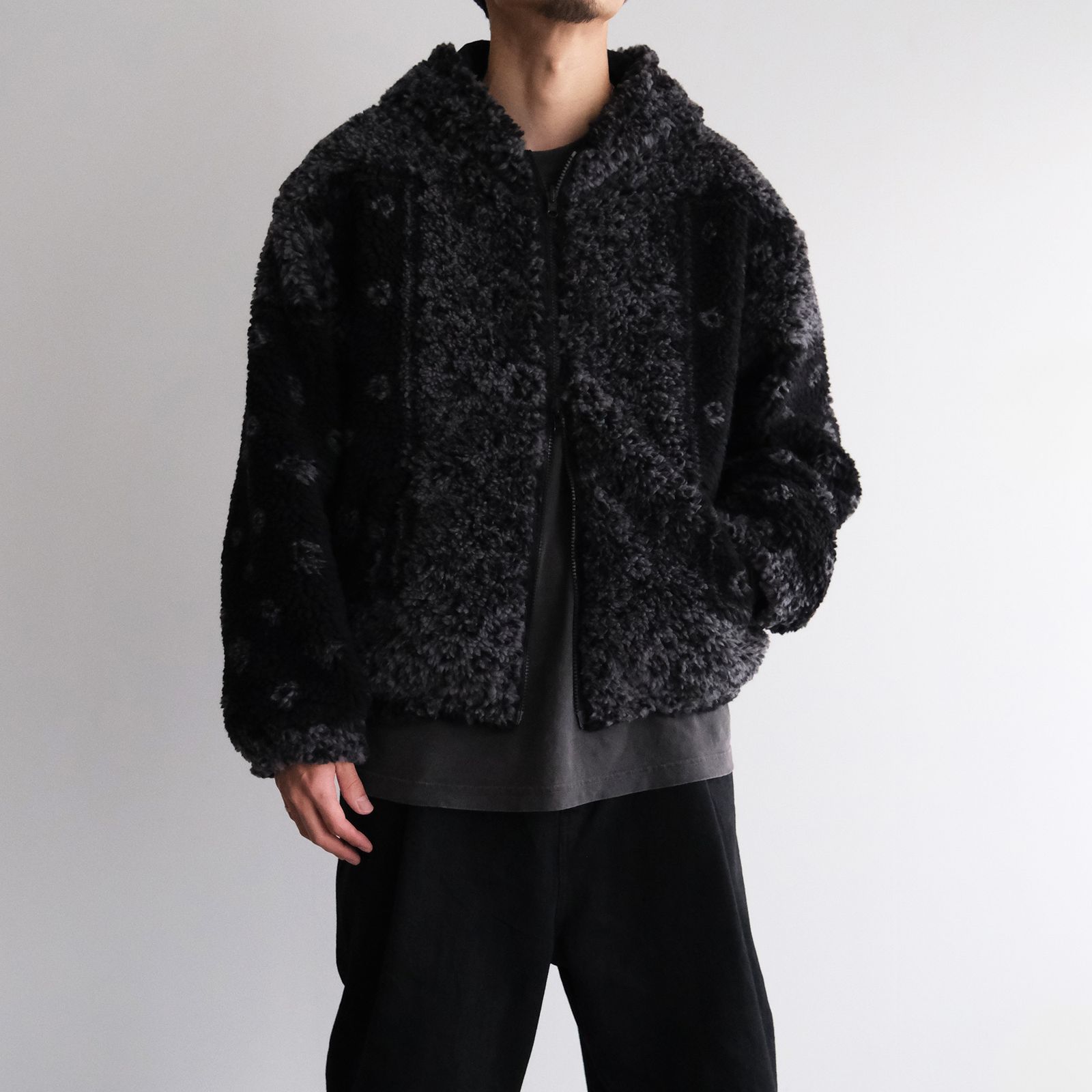 DYG Reversible Sherpa Hoody -ブルゾン-（Black / ブラック）