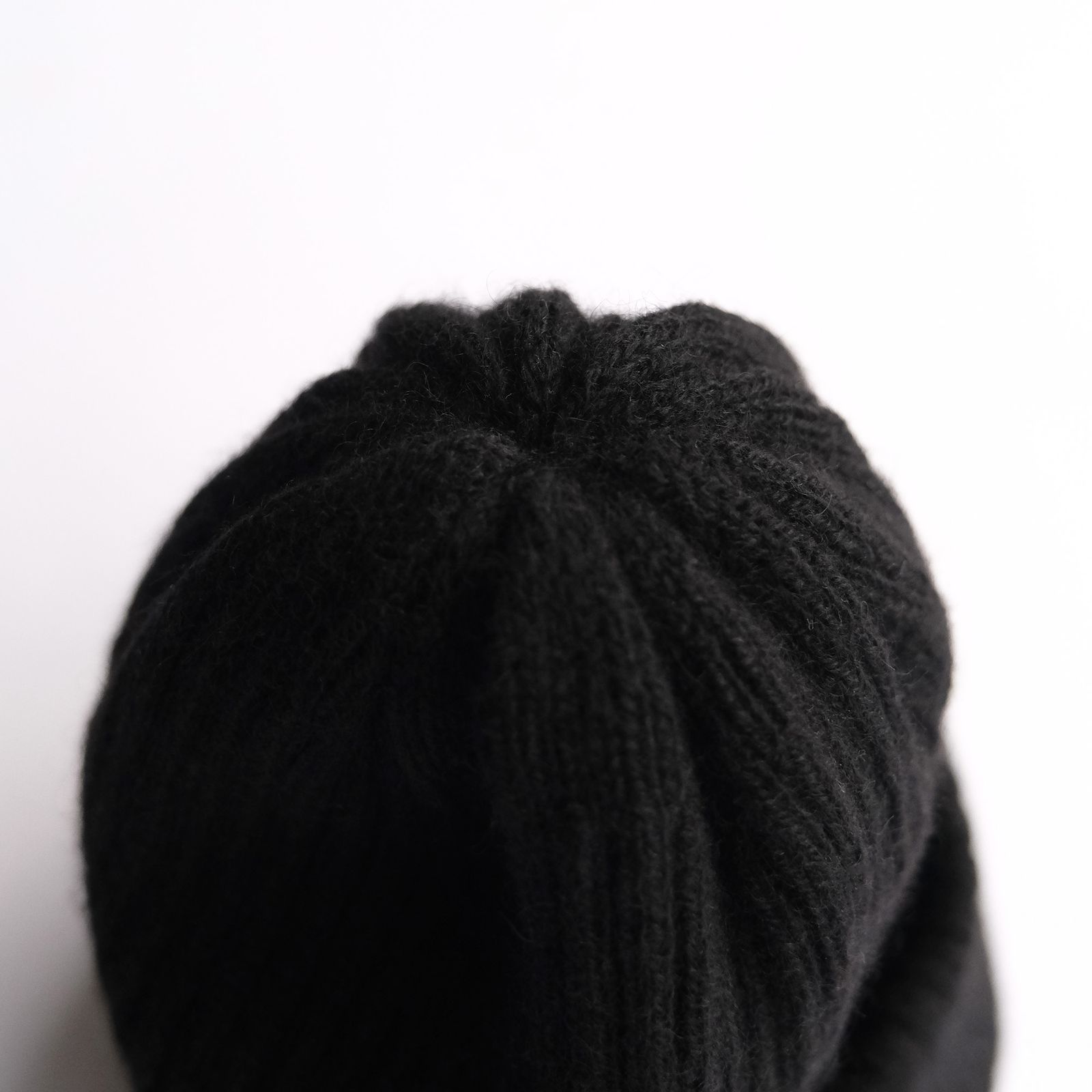 Cashmere Knit -ニットキャップ-（Black / ブラック）