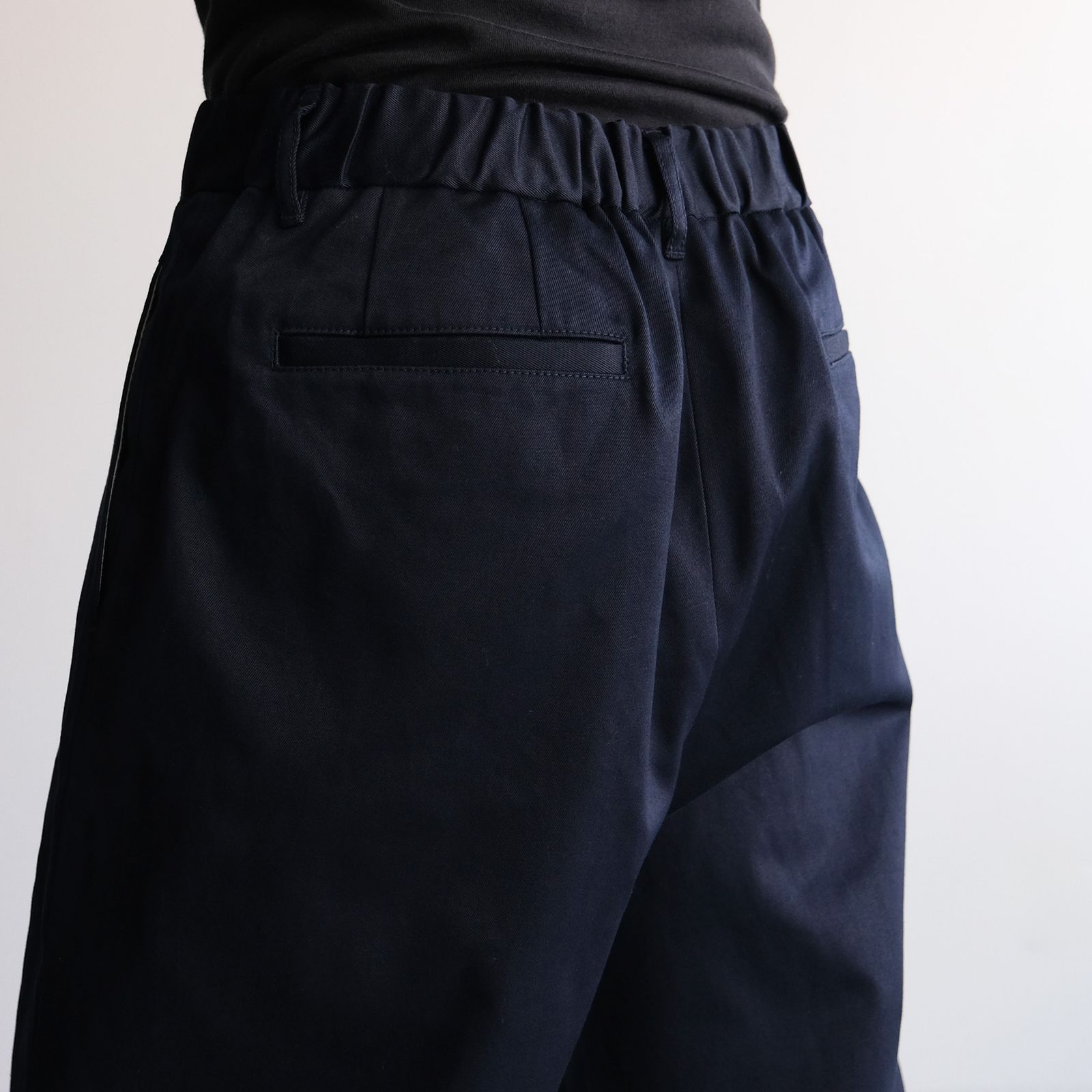 Westpoint Chino Wide Tapered Trousers -パンツ-（Navy / ネイビー）