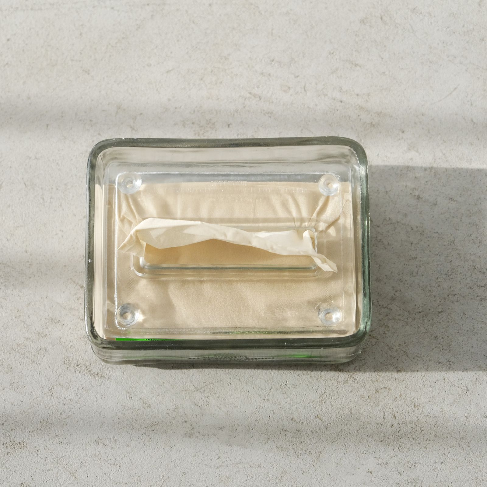 Glass Tissue Case -ティッシュケース-