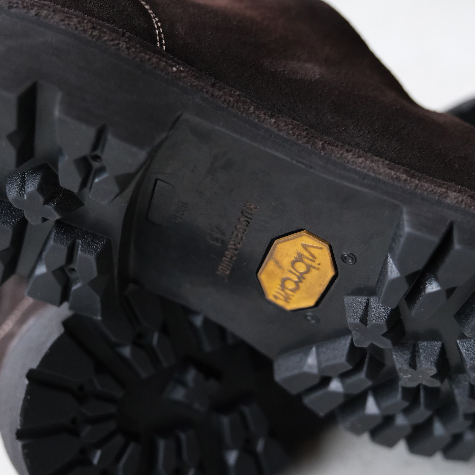 796V_N Calf Reverse Shoes Back Zip Boot -ブーツ-（Brown / ブラウン）