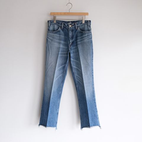 002 Flare Denim -デニム-（Blue Used / ブルーユーズド）