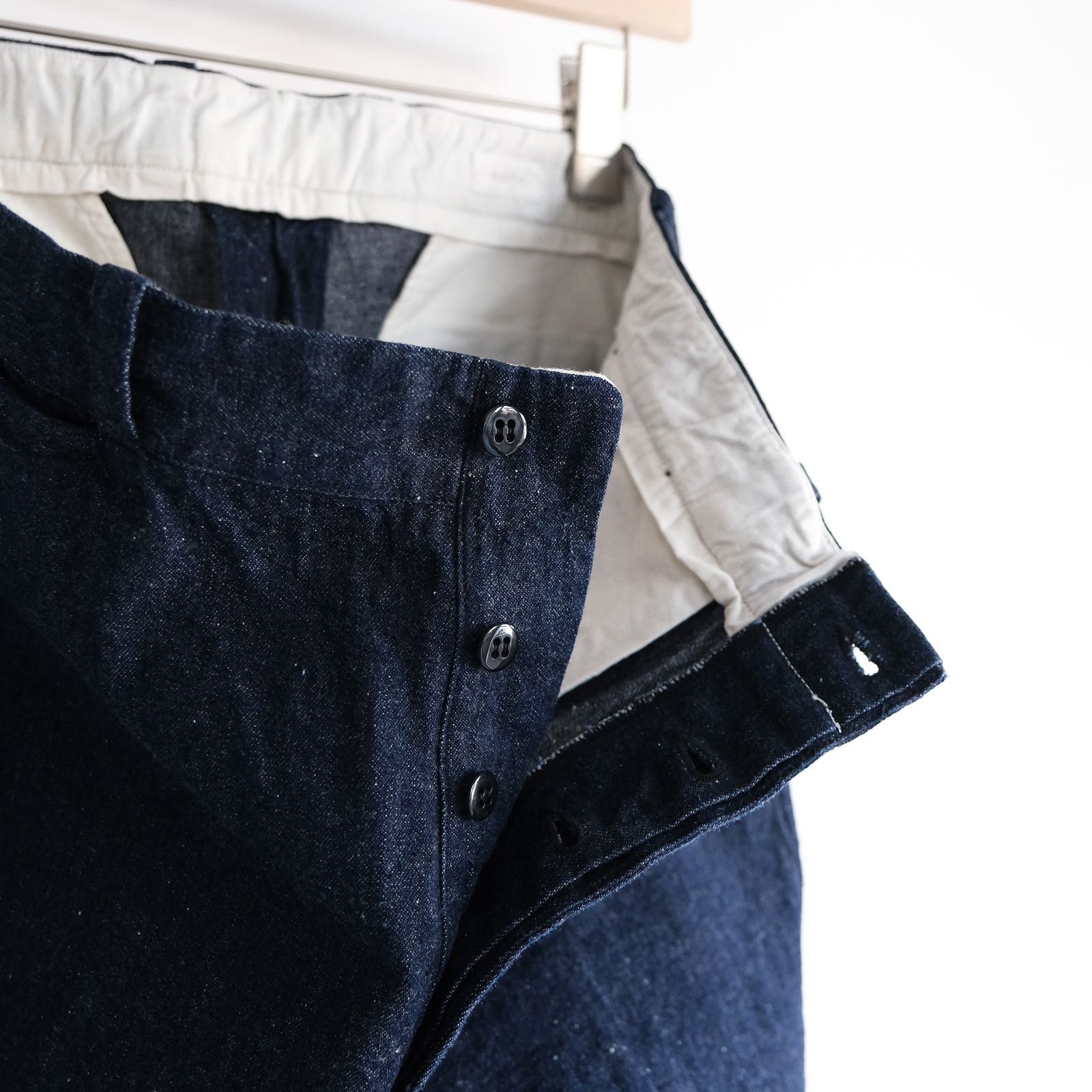 Denim Trousers -パンツ-（Navy / ネイビー）