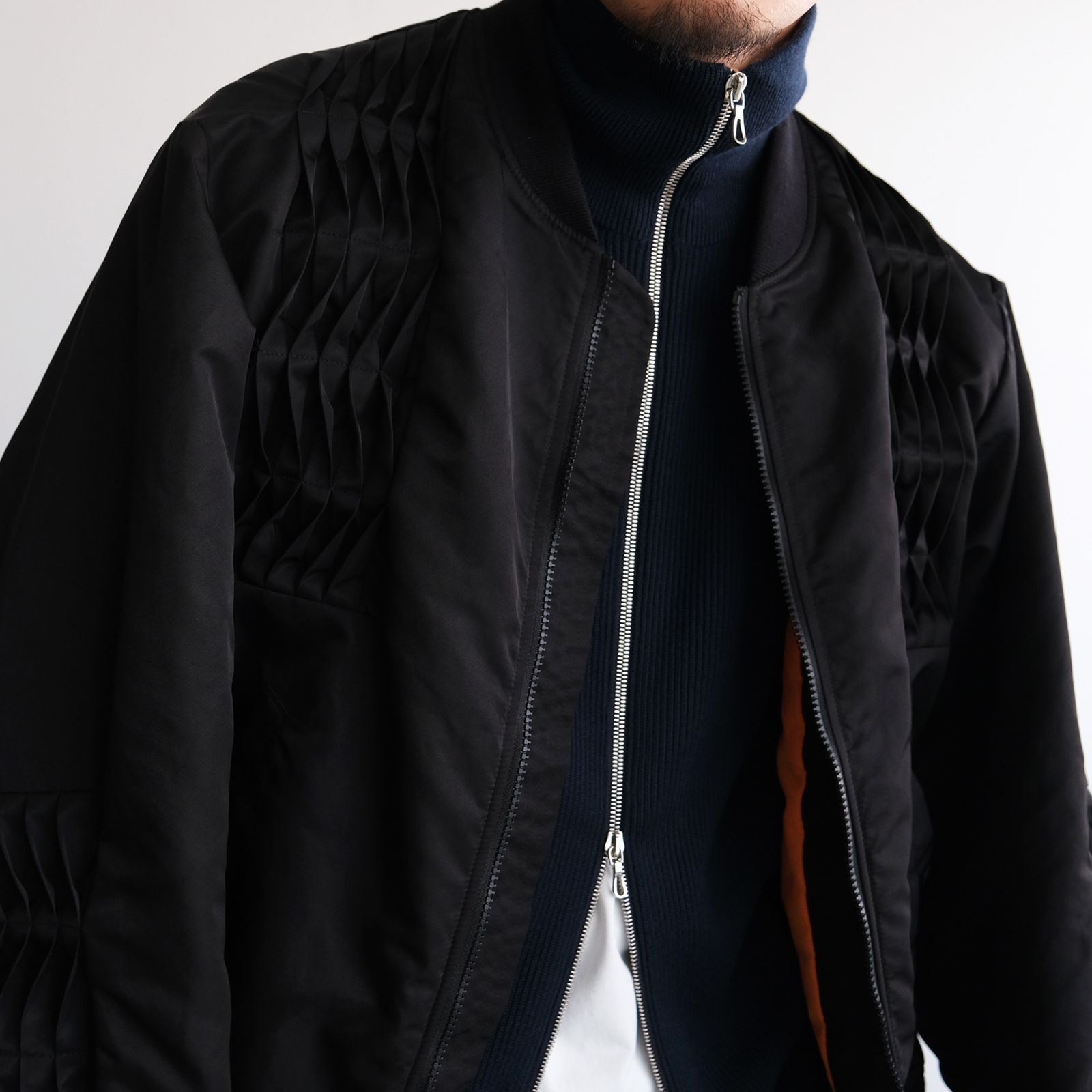 Graphpaper - Hight Density Drivers Knit Vest -ニット-（Navy