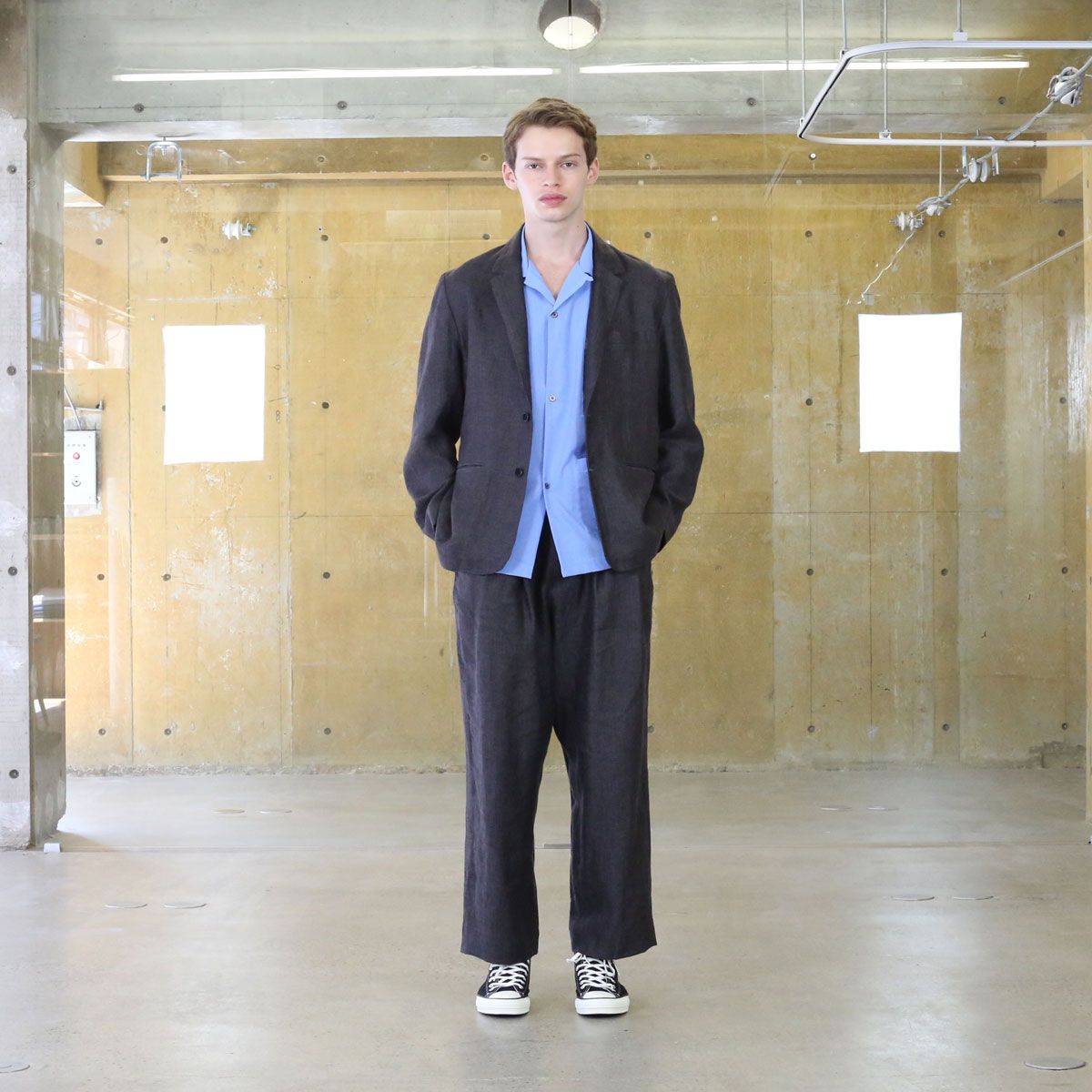 Earl Jacket -ジャケット-（Charcoal / チャコール）