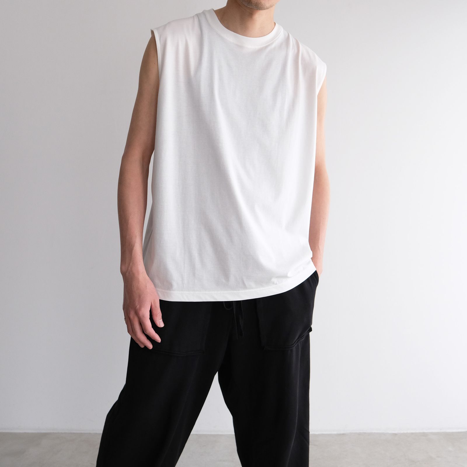 Hi Qualitee N/S -タンクトップ-（White / ホワイト）