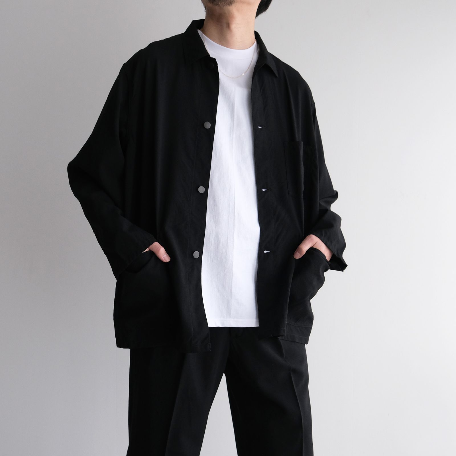 Wool Jacket -ジャケット-（Black / ブラック）