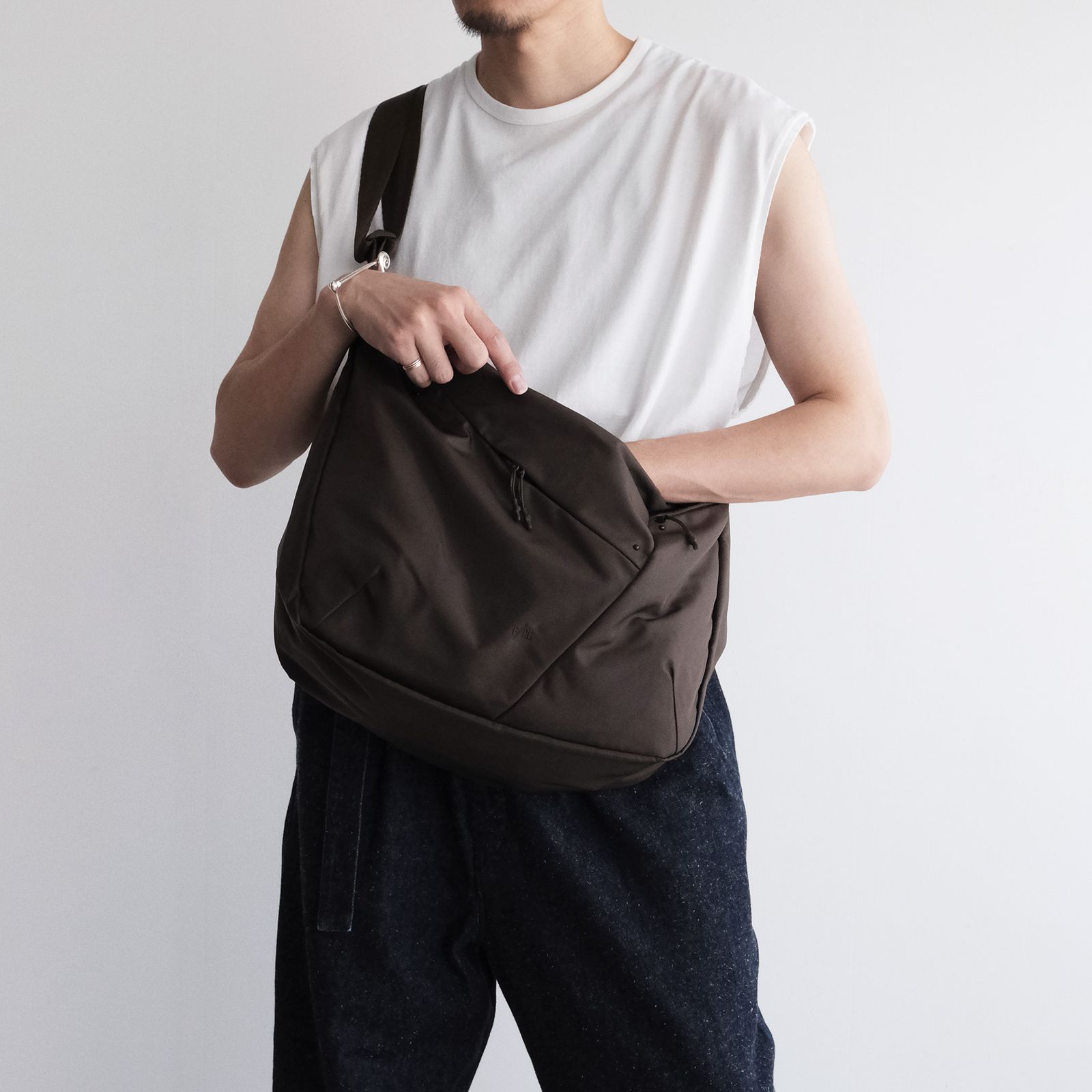 420 re/cor 2Way Shoulder Tote 2.0 -バッグ-（Brown / ブラウン）