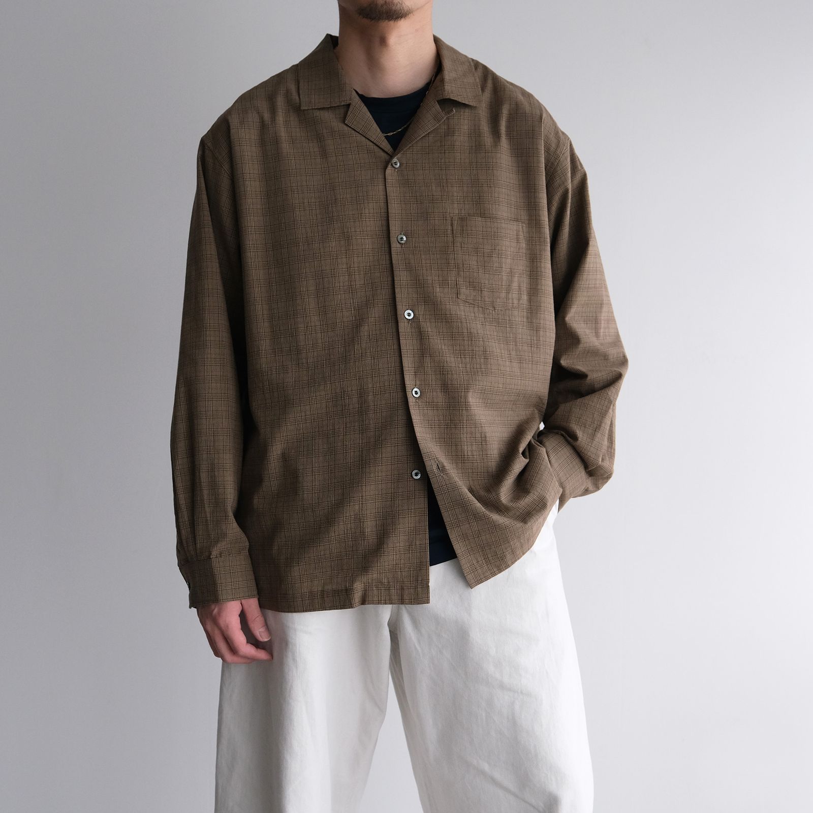 Senkou Hanabi -シャツ-（Khaki / カーキ）