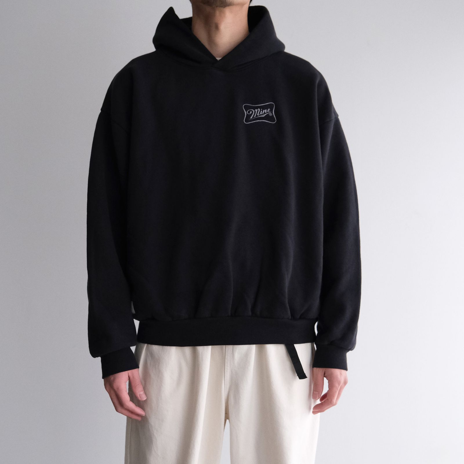 Cursive Sign ST PT 16oz -スウェットパンツ-（Fade Black / フェード ブラック）