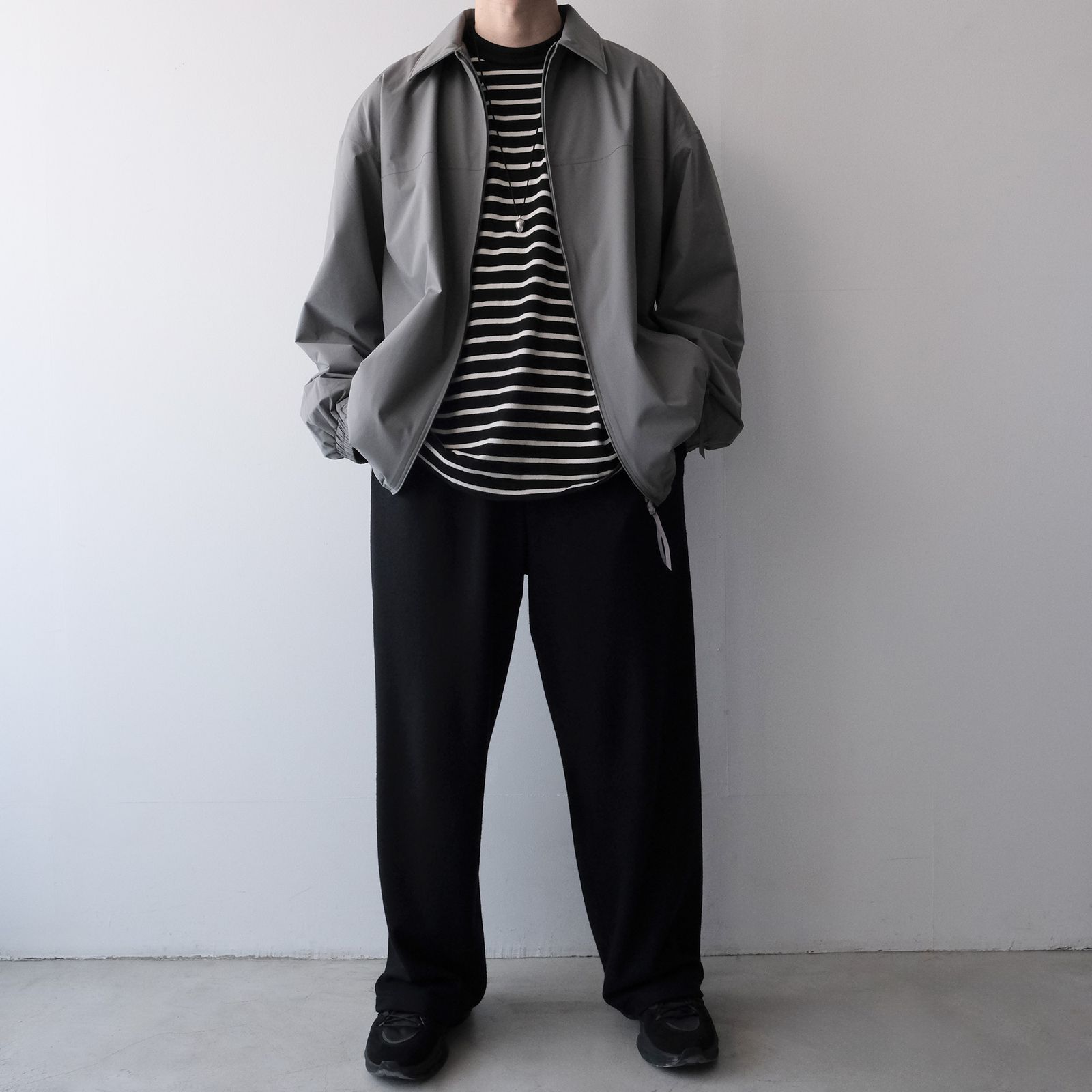 PERTEX SHIELD Light Thermo Zip-Up Jacket -ブルゾン-（Stone Gray / ストーングレー）GM263-30270