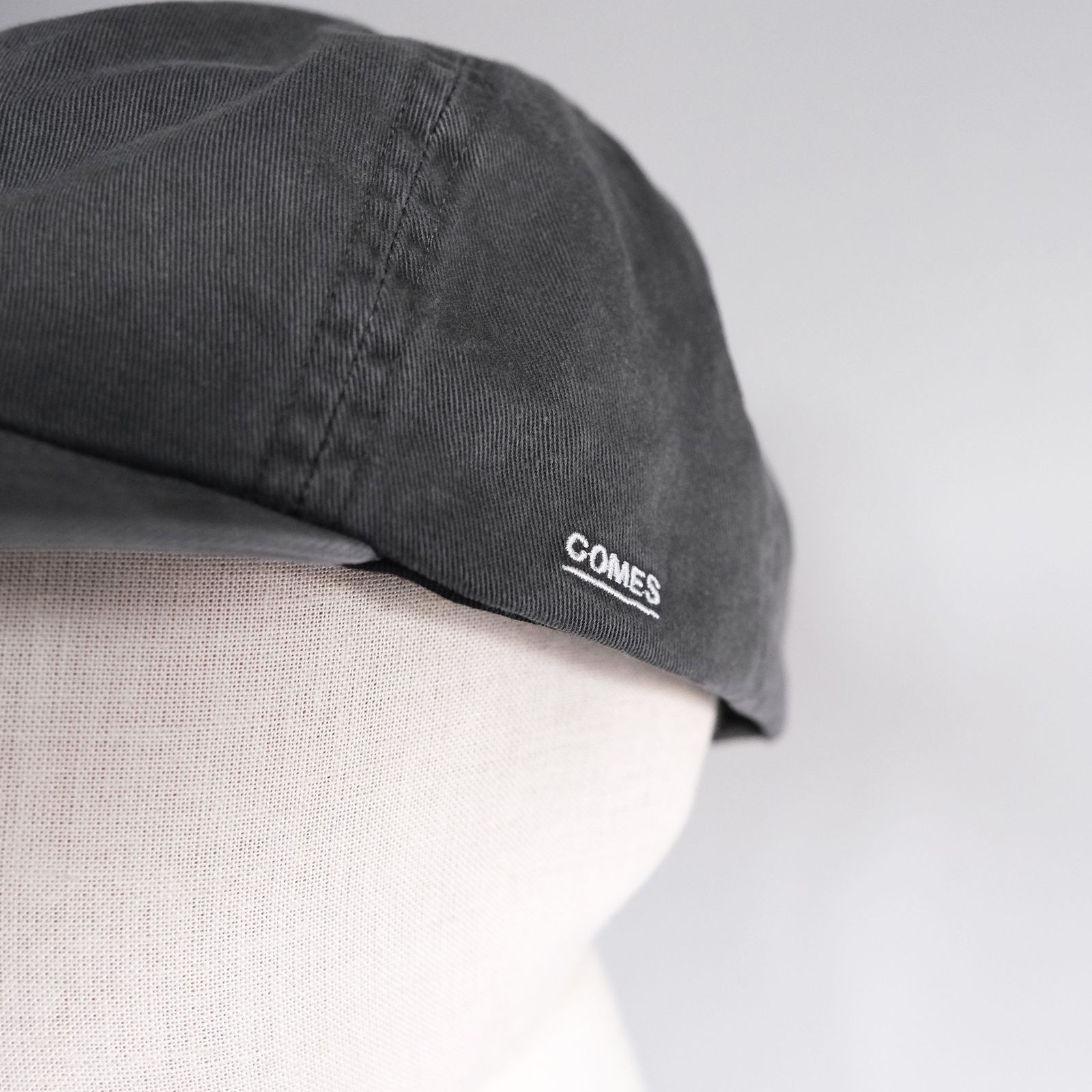 NY Pigment Dye Cap -キャップ-（Charcoal / チャコール）