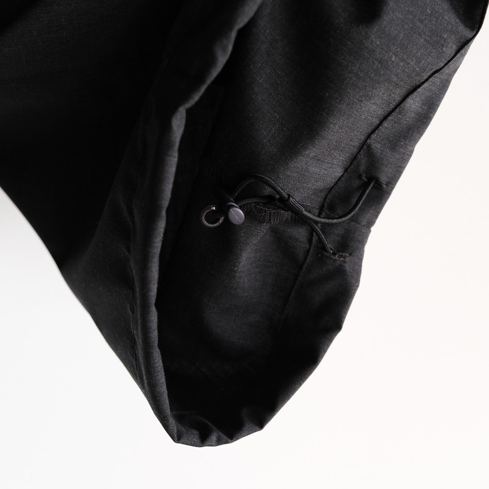 Fine Wool Heather Drawstring Track Pants -パンツ-（Charcoal / チャコール）GM261-40322