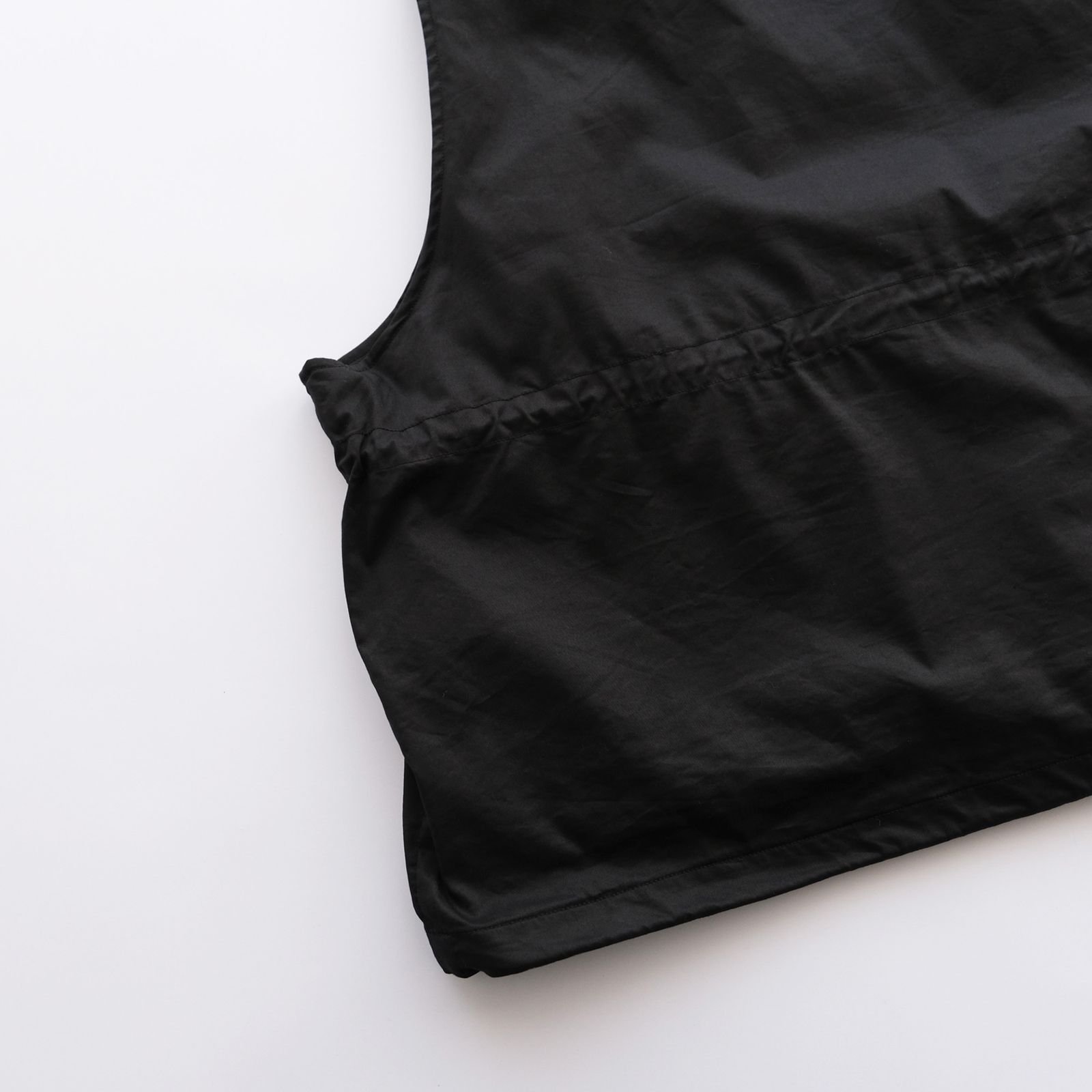 Solotex Pigment Dye Feature Vest -ベスト-（Black / ブラック）