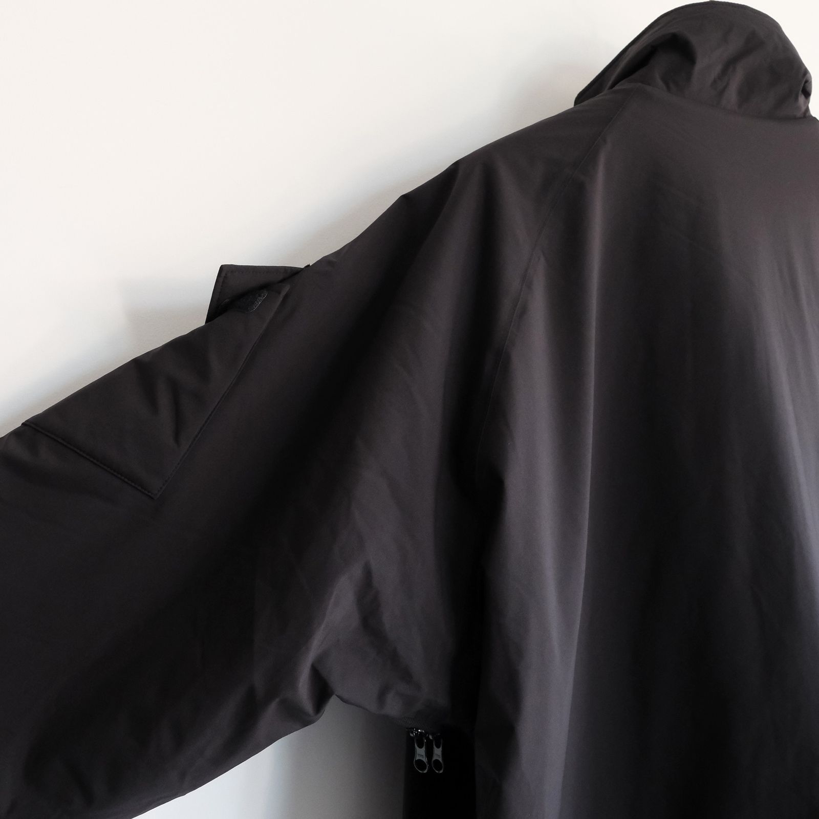 PERTEX SHIELD Insulated Military Parka -ジャケット-（Black / ブラック）GM263-30271