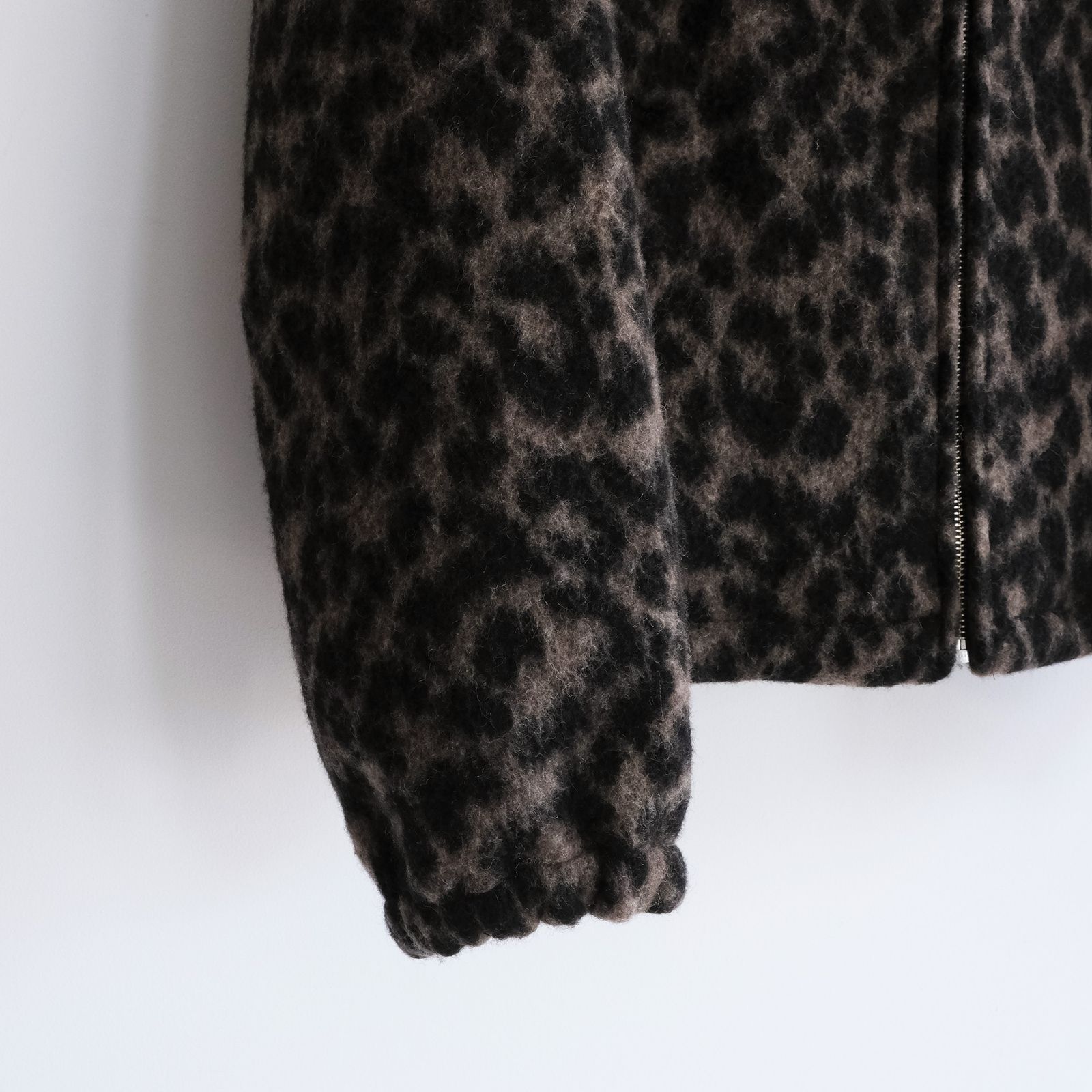 Leopard Blanket Blouson -ジャケット-（Brown / ブラウン）