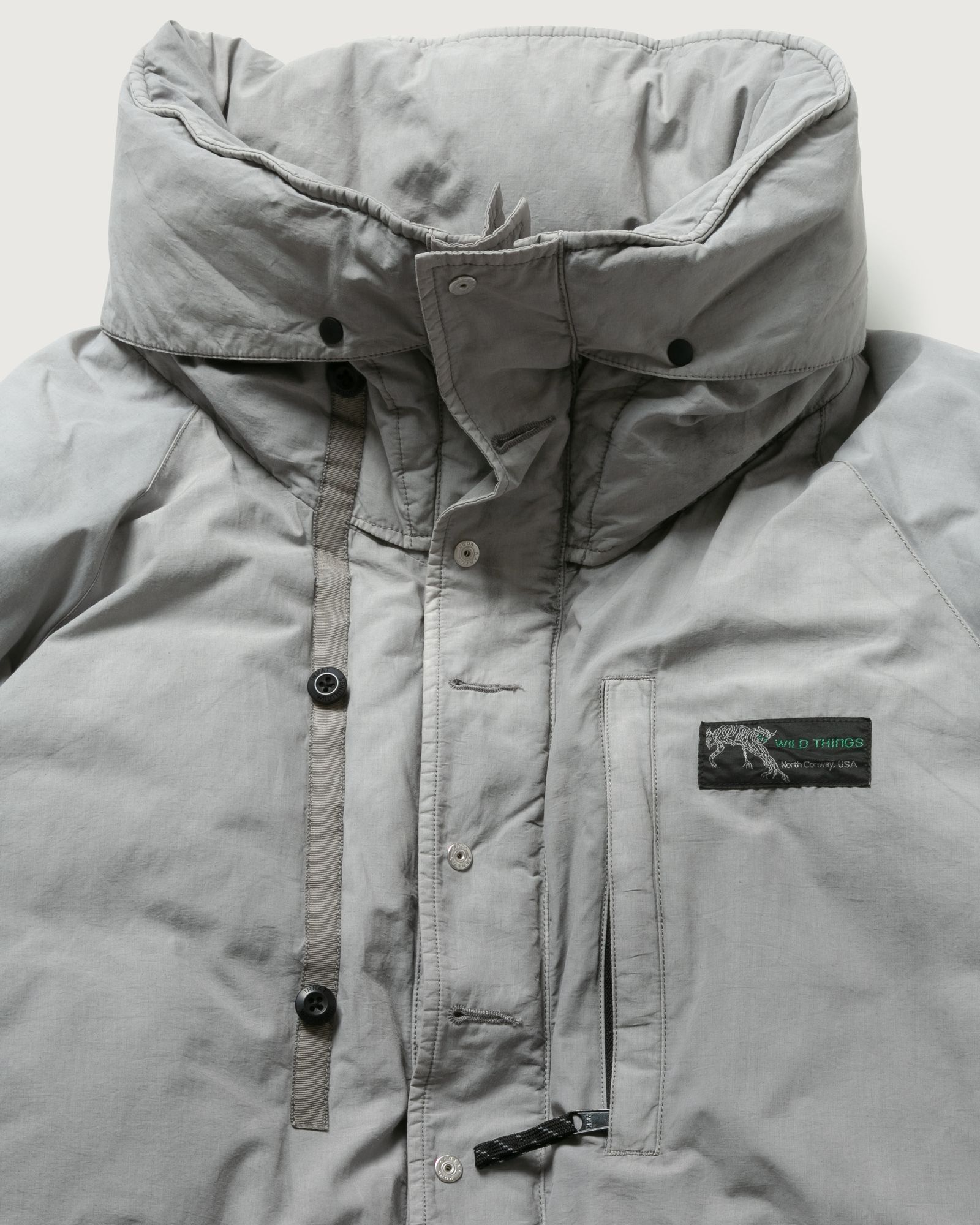 Garment Dyed Makalu Down Jacket -ジャケット-（Gray / グレー）