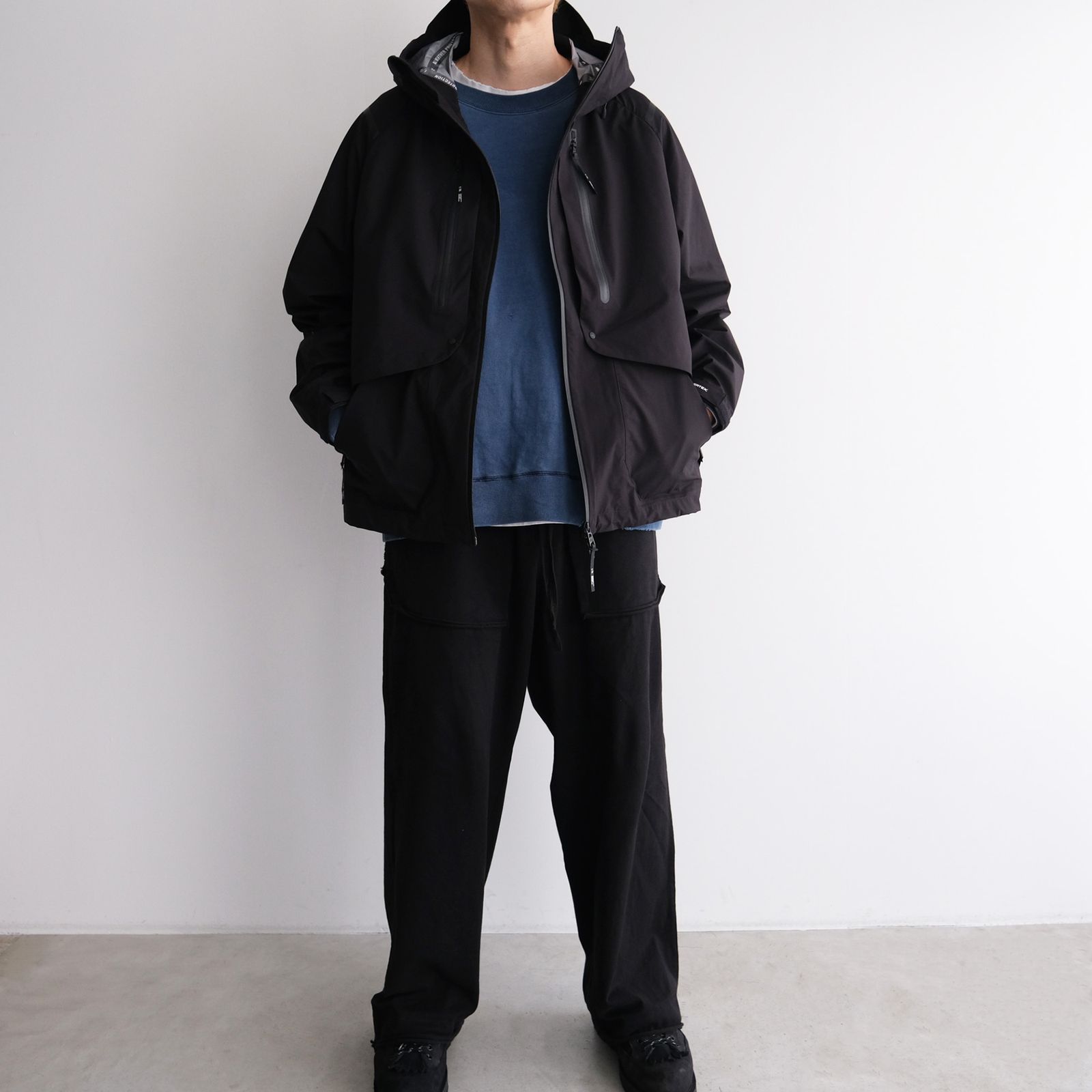 Pertex Waterproof Layering JK -ジャケット-（Black / ブラック）