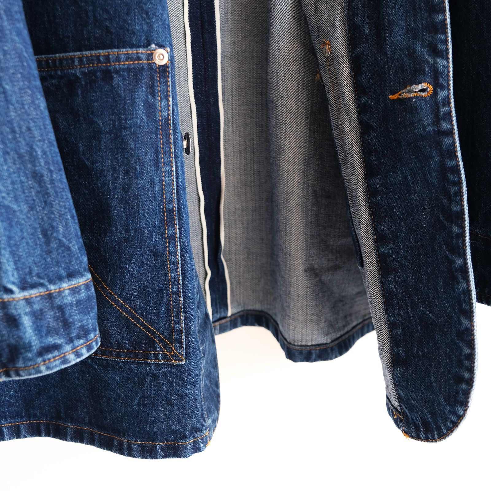 Denim Coverall Jacket -ジャケット-（Indigo / インディゴ）