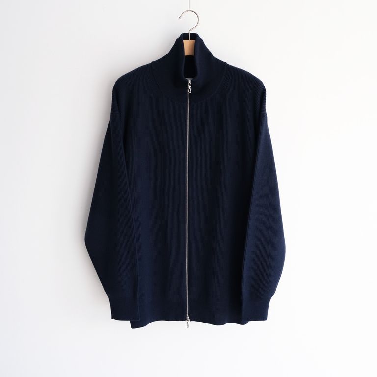 Graphpaper - Hight Density Drivers Knit -ニット-（Navy / ネイビー 