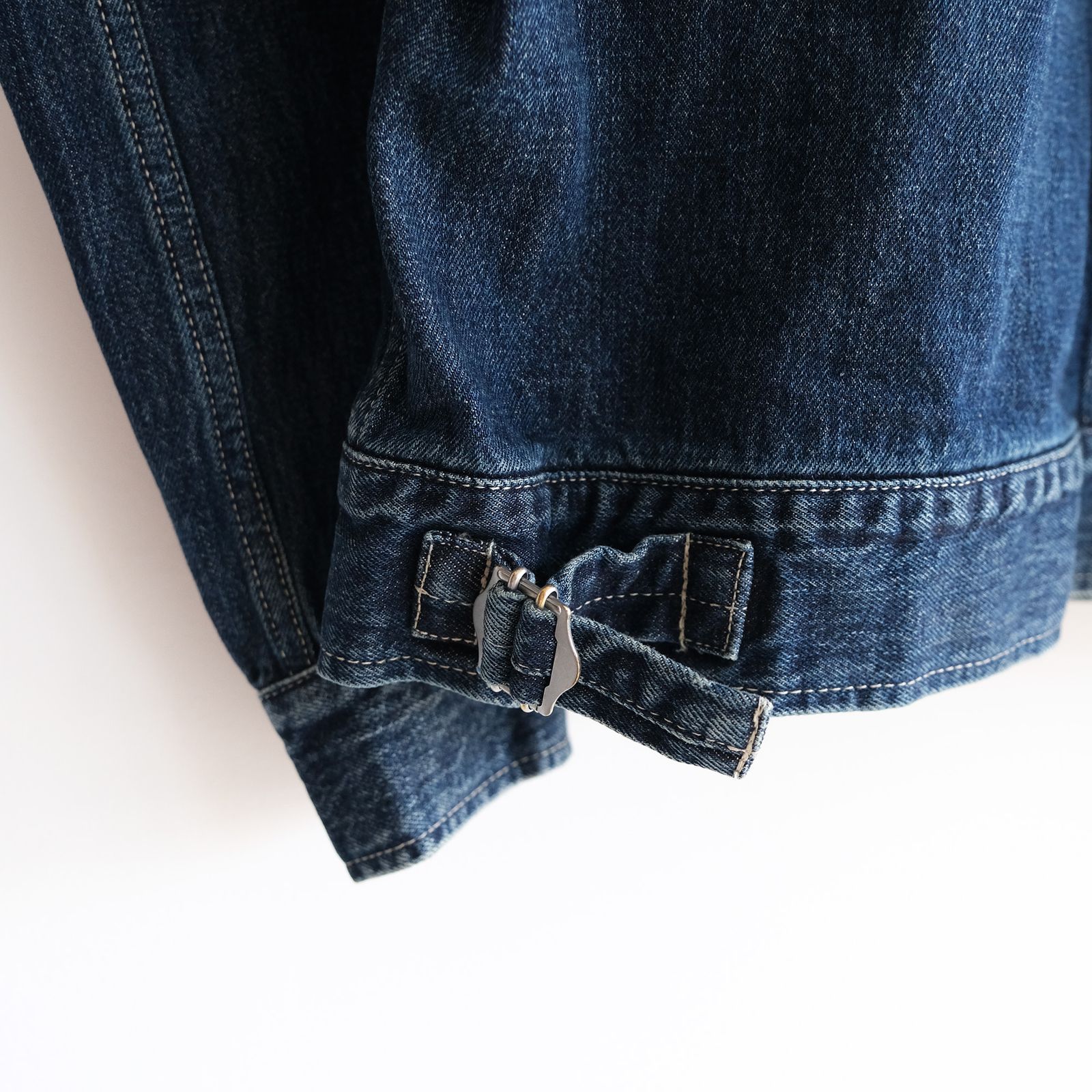 Selvage Denim Zip Jacket -デニムジャケット-（Indigo Dark Fade / インディゴダークフェイド）