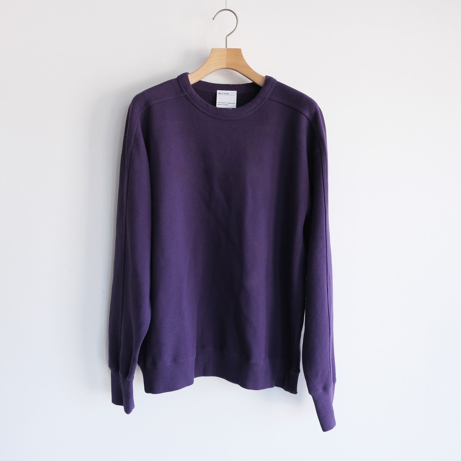 Vintage Fleece Crew Neck Pullover -スウェット-（Purple / パープル）