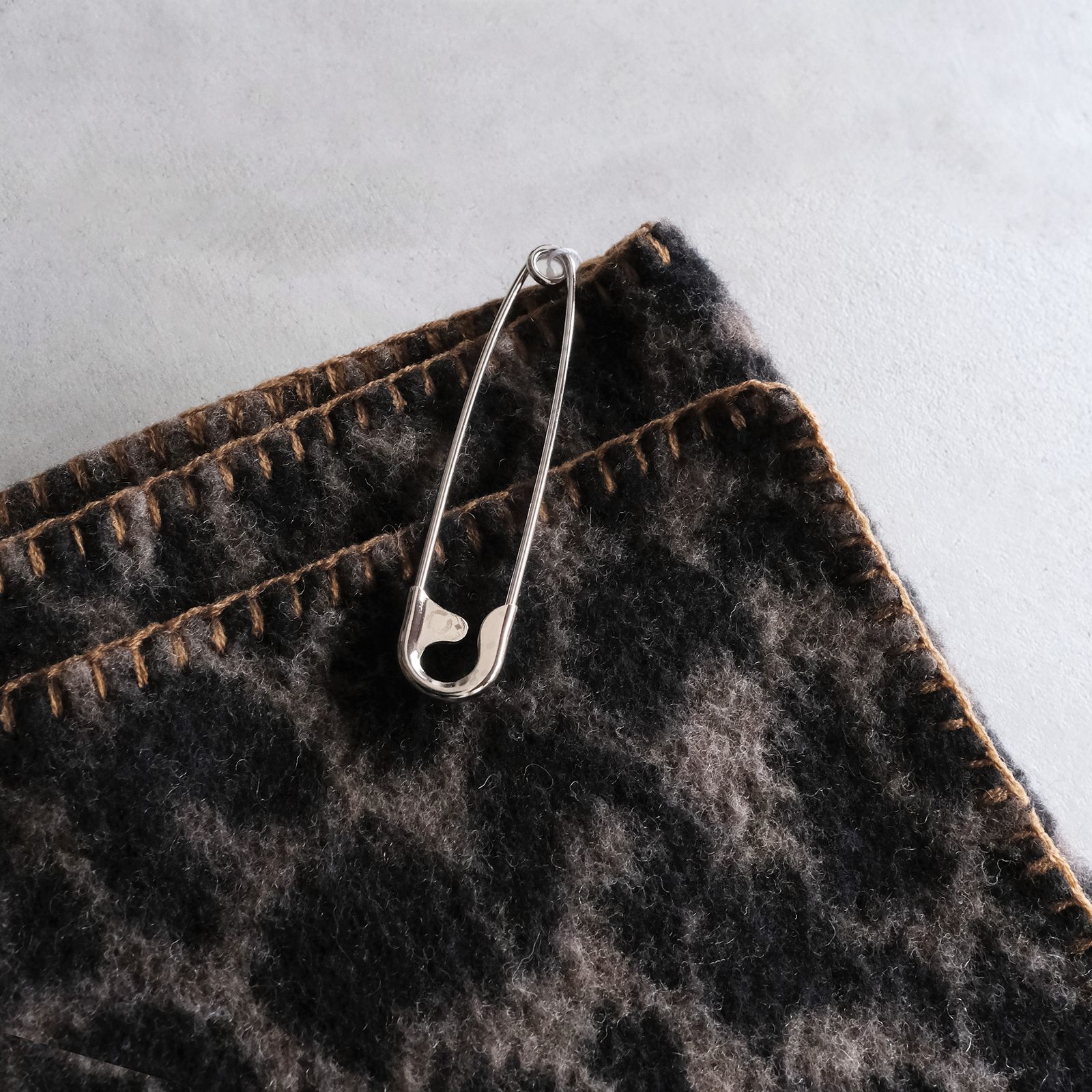 Leopard Blanket Small -ブランケット&マフラー-（Brown / ブラウン）