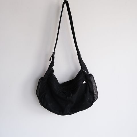 Mesh Shoulder Bag -バッグ-（Black / ブラック）