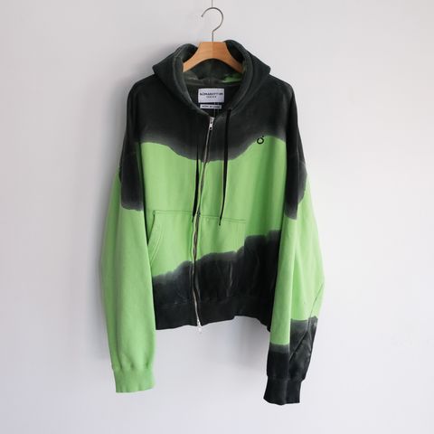 Hand Dye Twist Parka -パーカー-（Green / グリーン）
