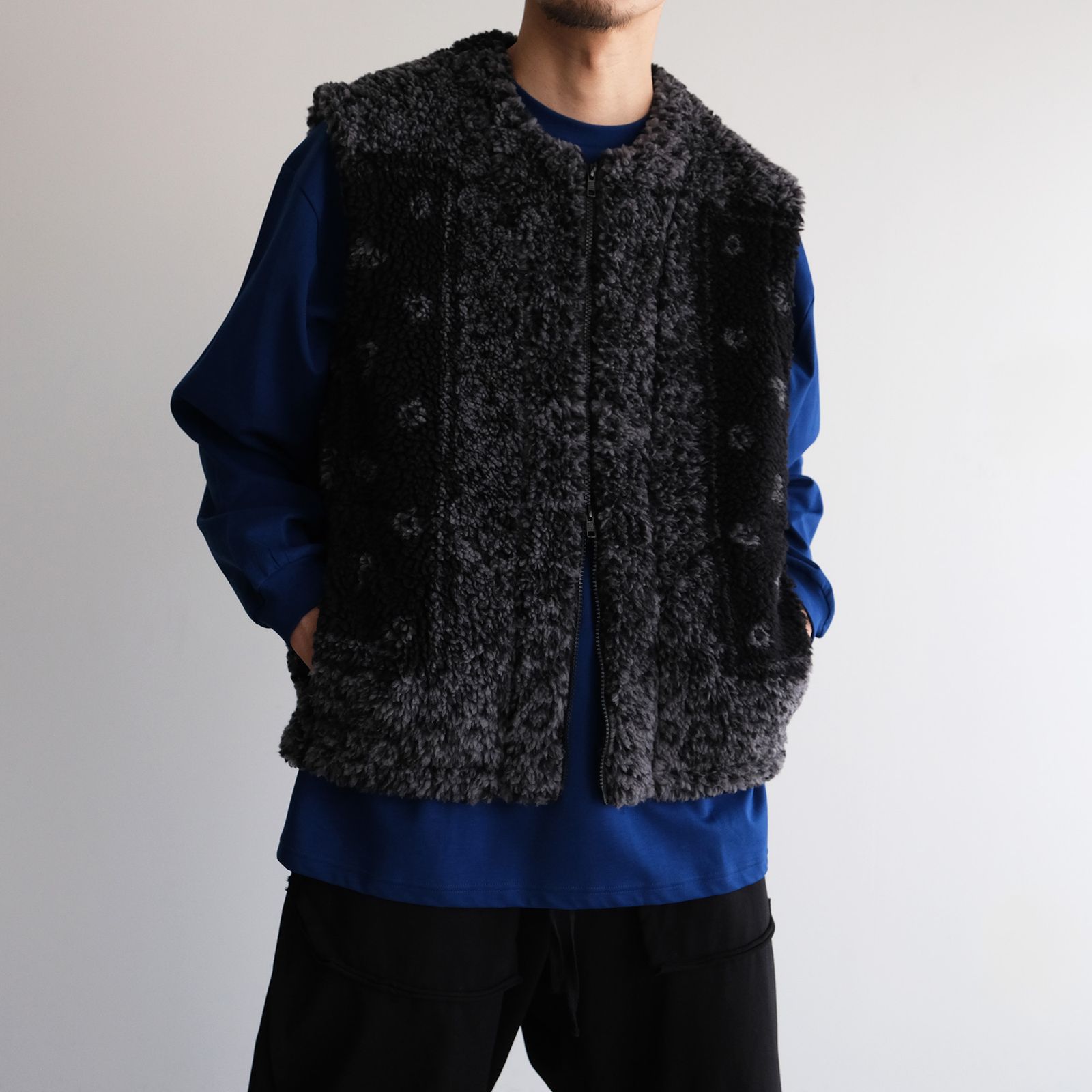 DYG Sherpa Vest -ベスト-（Black / ブラック）