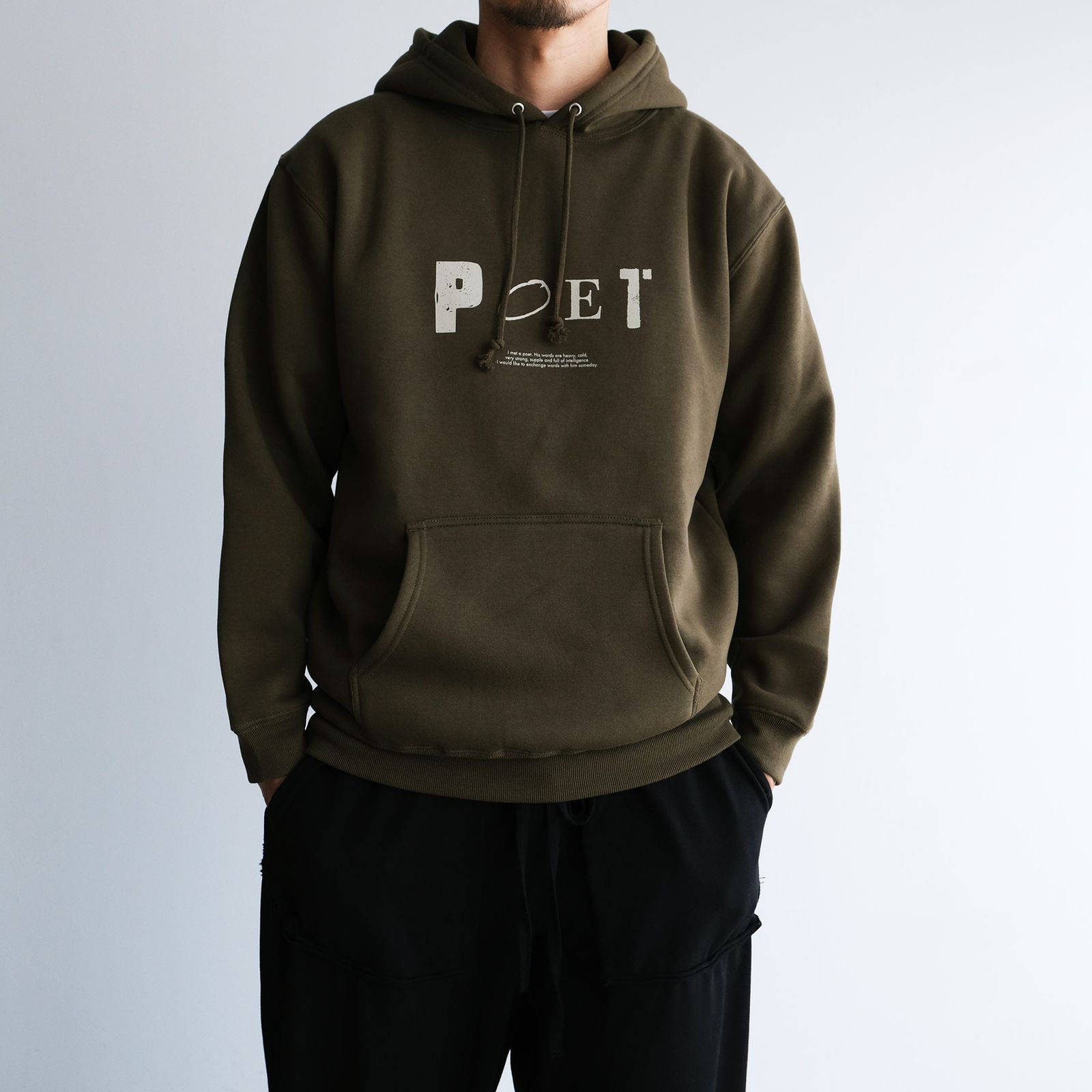 Poet Hoodie -パーカー-（Olive / オリーブ）