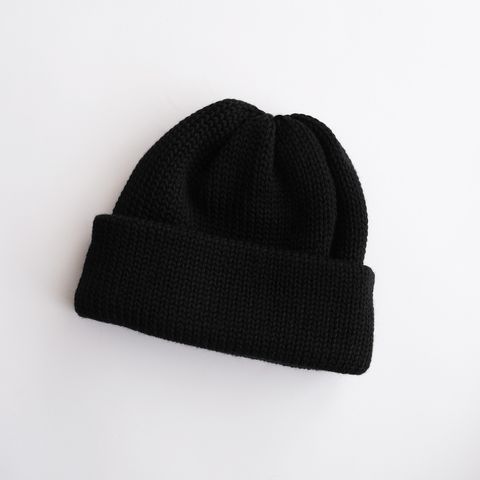 Wool Standard Knit -ニットキャップ-（Black /ブラック）