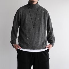 Turtleneck Sweater -ニット-（Gray / グレー）