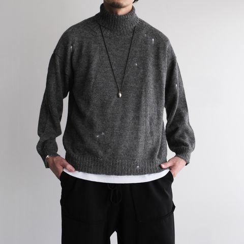 Turtleneck Sweater -ニット-（Gray / グレー）