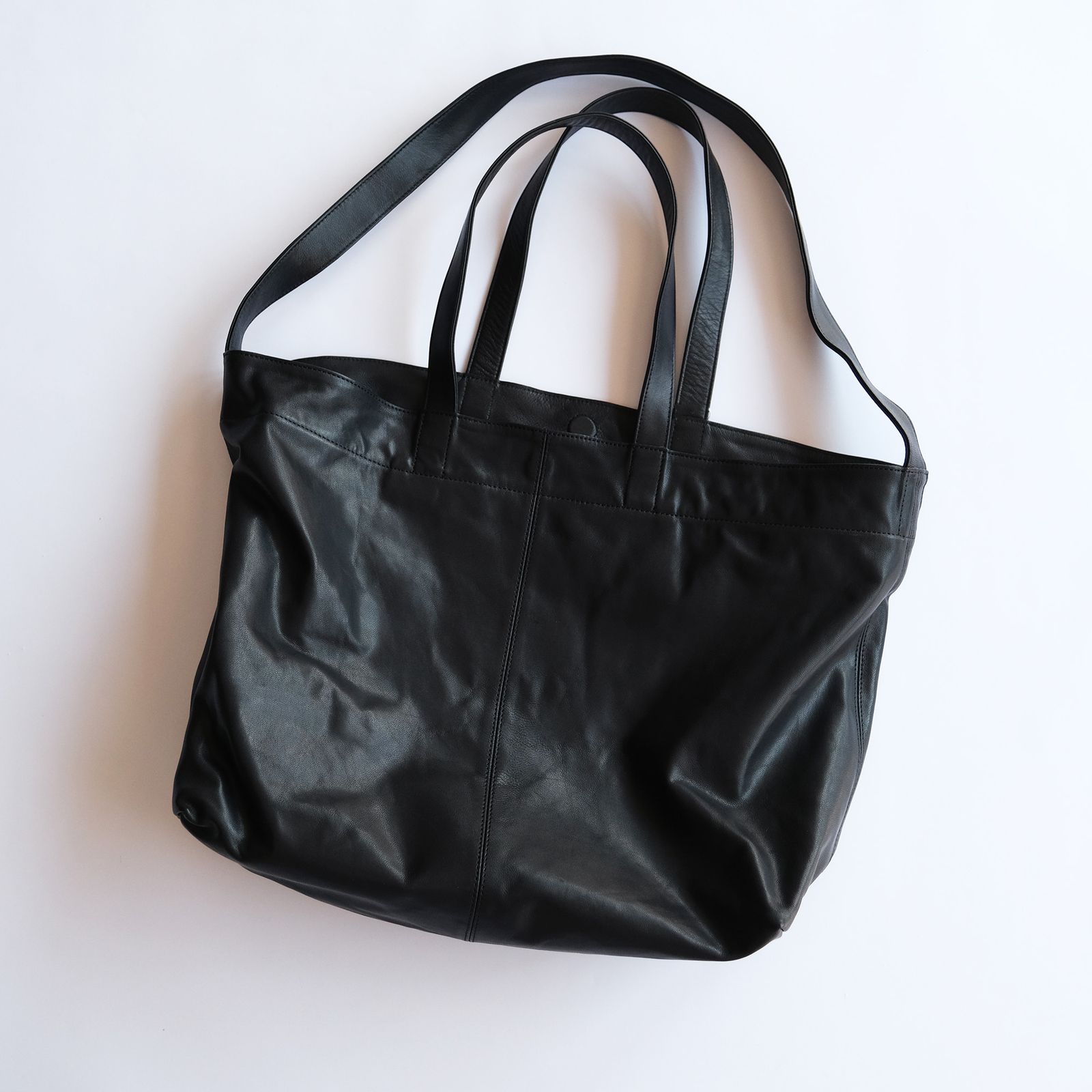 トートバッグ HUECLOSET Leather shoulder tote bag 25KERO39 HUECLOSET Leather shoulder tote bag 25KERO39