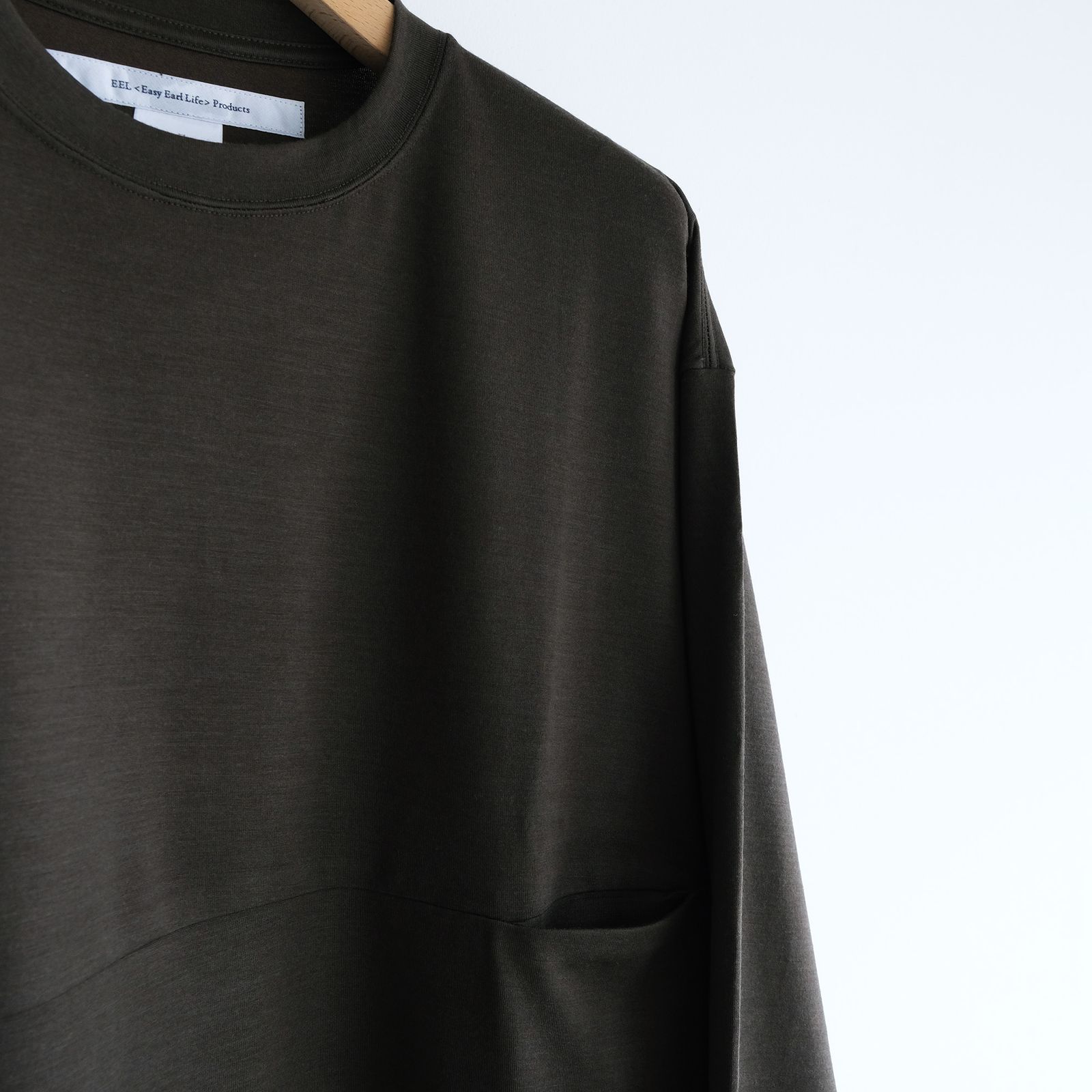 Yururi Tee L/S Super100s -Tシャツ-（Olive / オリーブ）